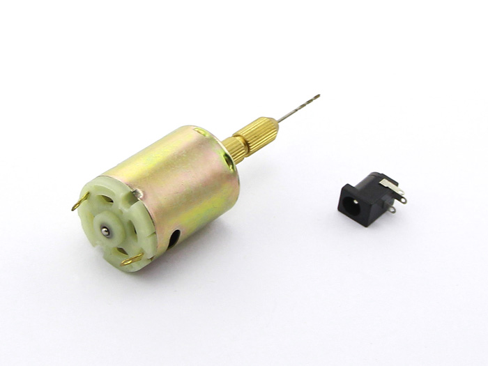 SeeedStudio 12V PCB DC Motor drill [SKU: 404990001] ( PCB DC 모터 드릴 )